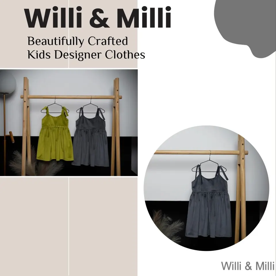 Gray Velvet Dress Ribbons