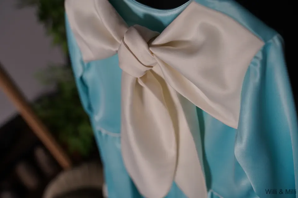 Pastel Blue Royal Dress — photo 4