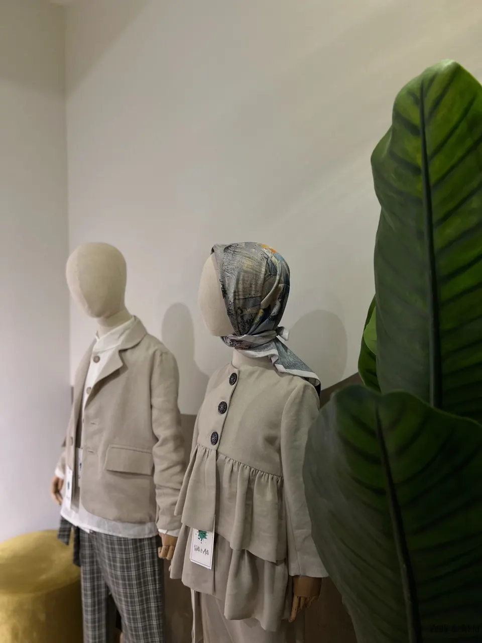 Light Gray Linen Ruched Jacket (From SET)
