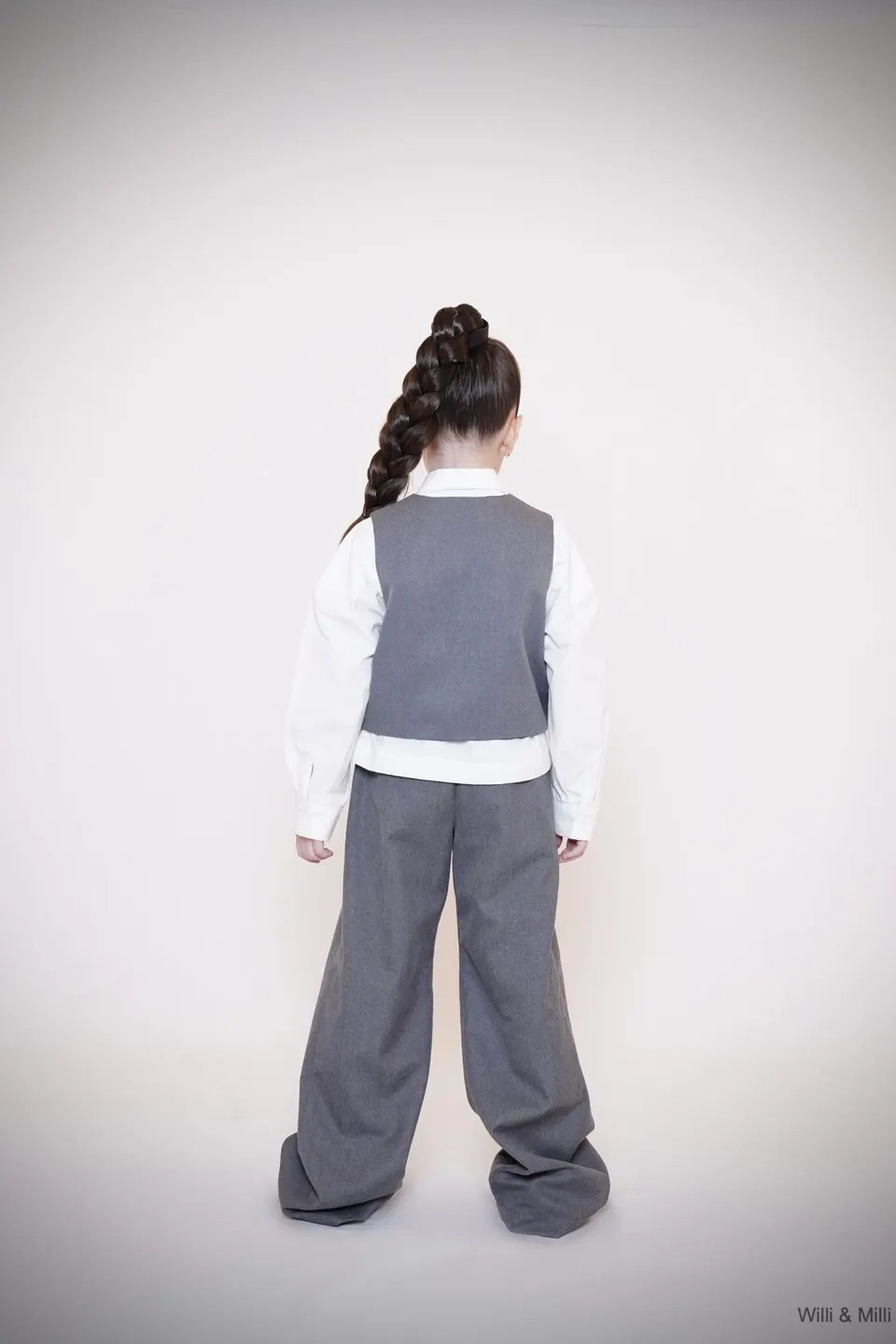 Light Gray Formal Vest — photo 2