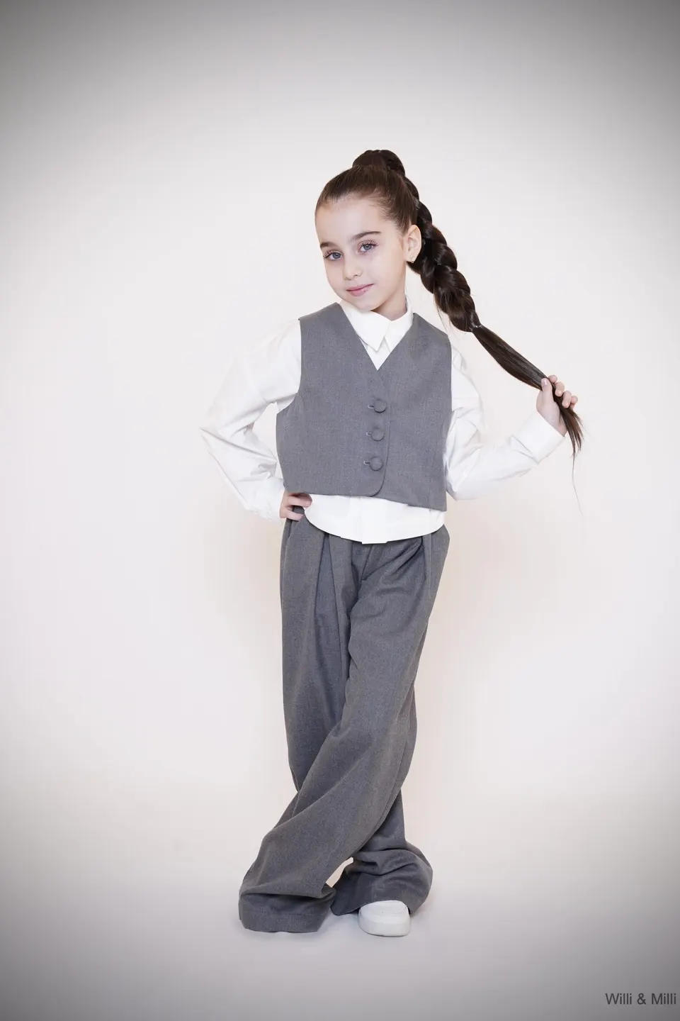 Light Gray Formal Trousers