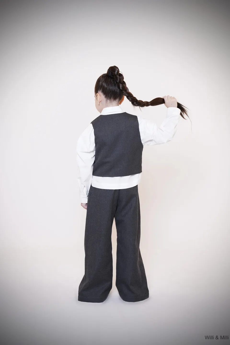 Dark Gray Formal Trousers — photo 2
