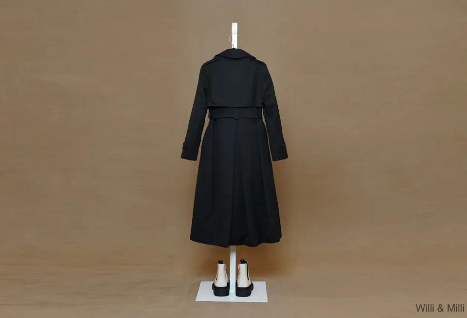 Classic Trench In Black — photo 2